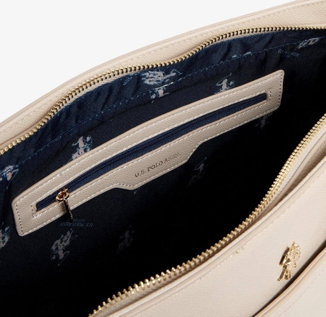 Beige U.S. Polo Assn. Bag