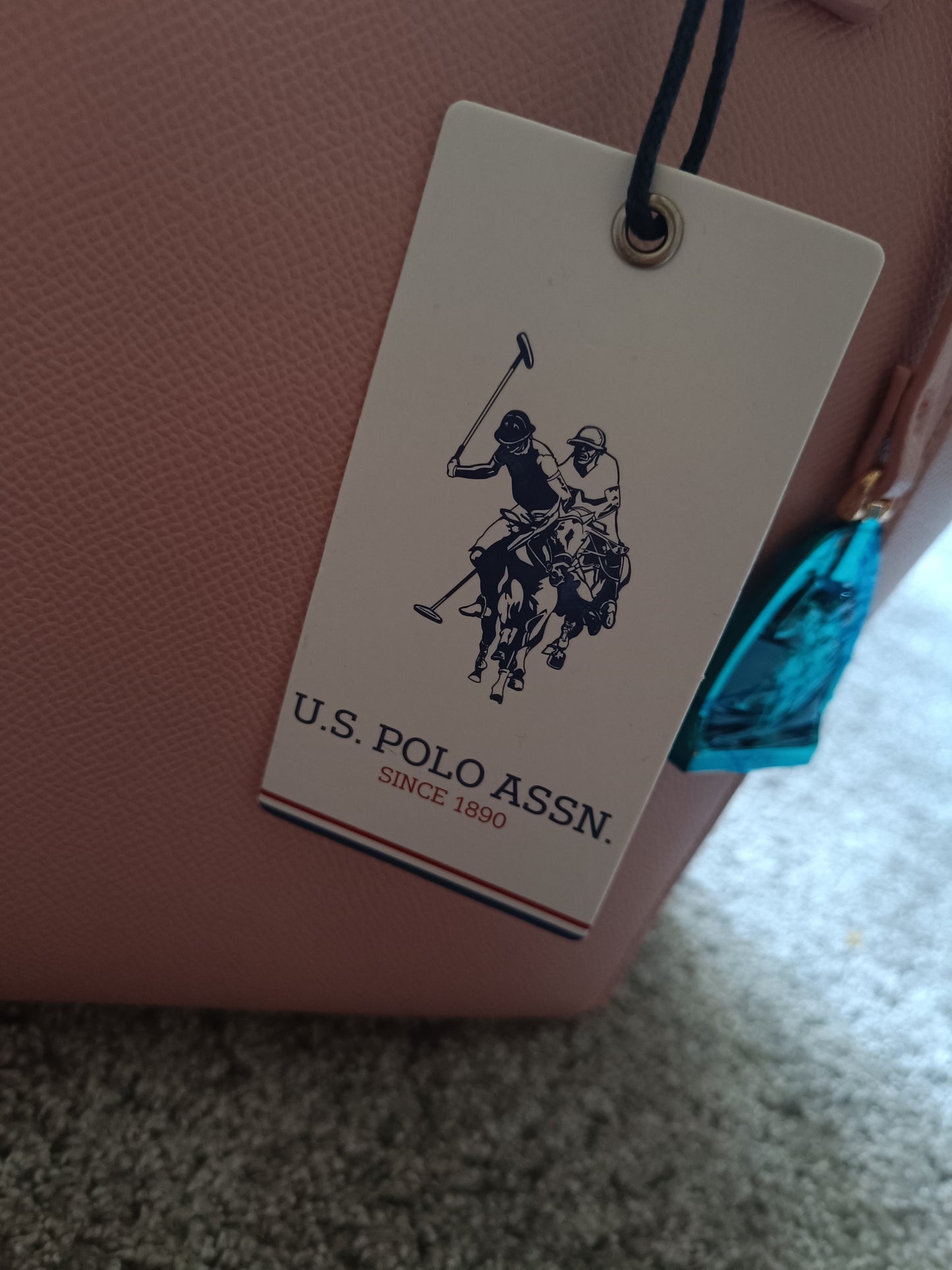 US Polo Assn Pink Jones Shopping Tote Bag RRP £120.00